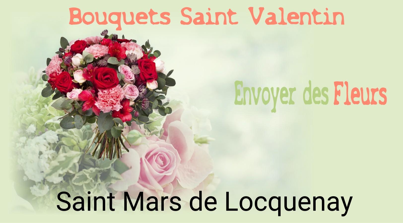 Roses de Saint-Valentin livrées à Saint-Mars-de-Locquenay